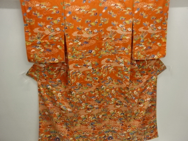 Japanese Kimono / Homongi Tsukesake Silk